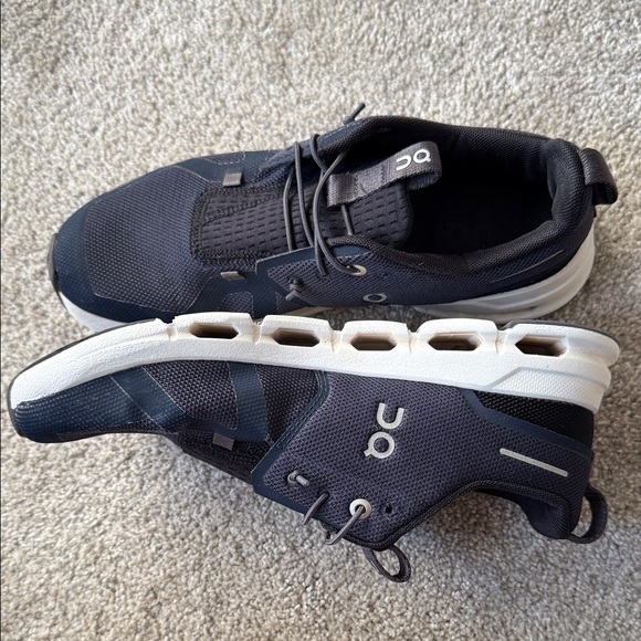 OnCloud Kids Running Dark Gray Sneakers - Picture 7 of 12